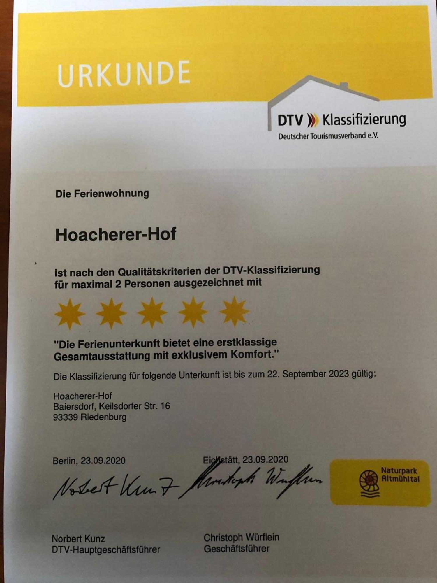 Ferienwohnung Hoacherer-Hof Riedenburg Extérieur photo